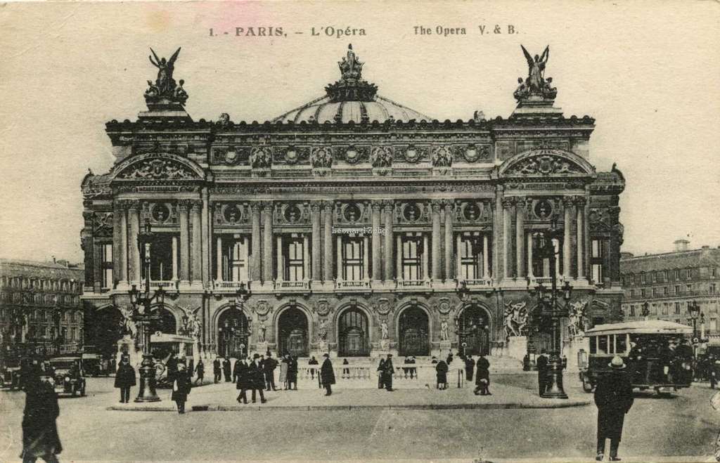 V & B 1 -  PARIS - L'Opéra