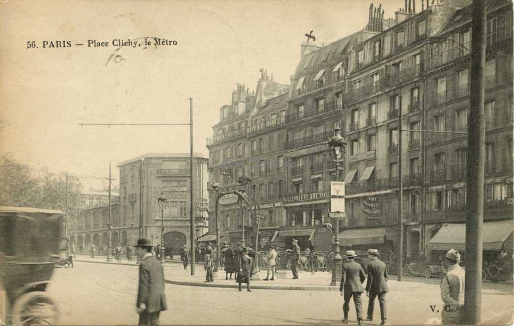 VC 56 - PLace Clichy, le Métro