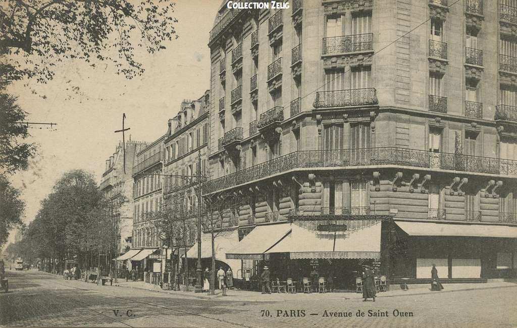VC 70 - L'Avenue de Saint-Ouen (Carrefour Lamarck)