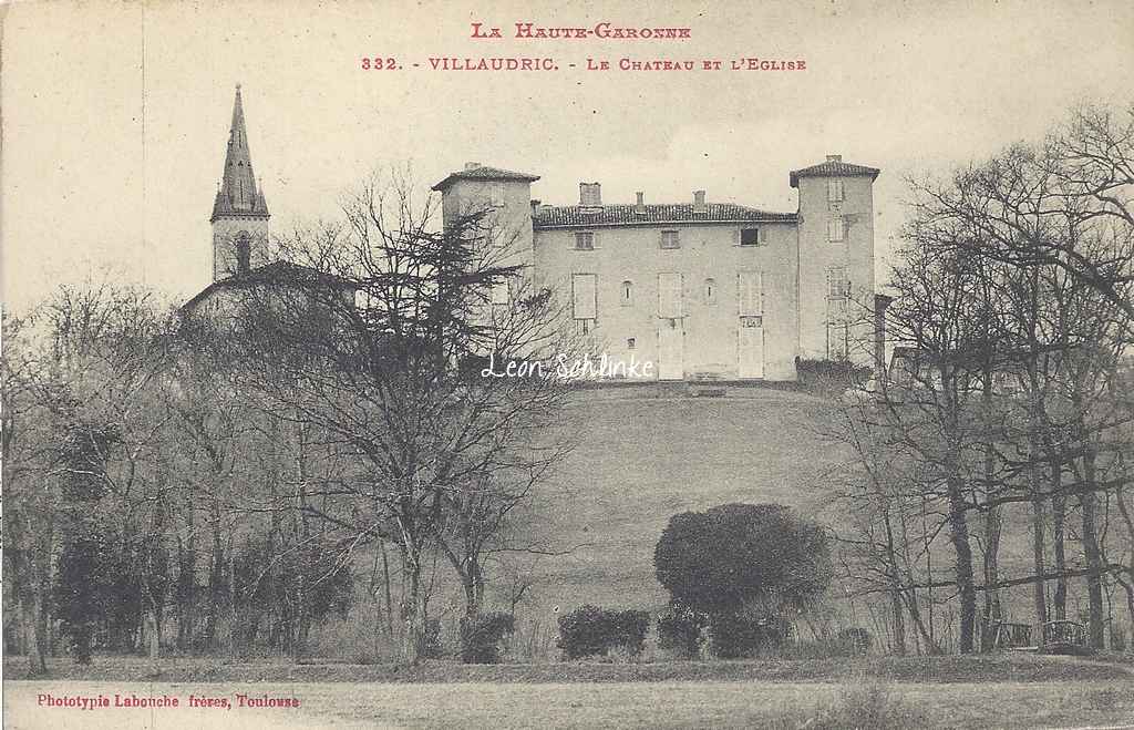 Villaudric - Le Château (Labouche 332)