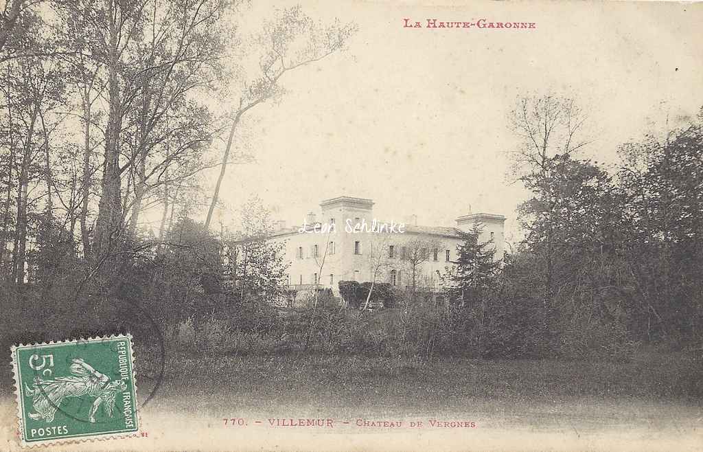 Villemur - Château de Vergnes (Labouche 770)