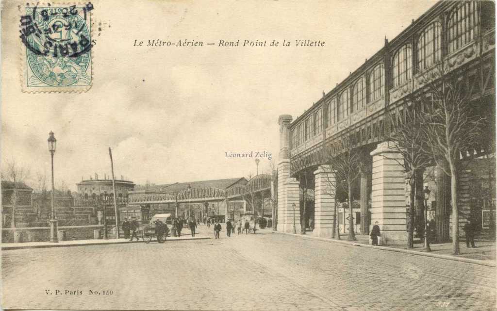 VP 150 - Le Métro Aérien - Rond Point de la Villette