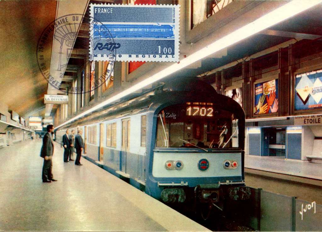 Yvon 10-11815 - RER Station Charles-de-Gaulle-Etoile