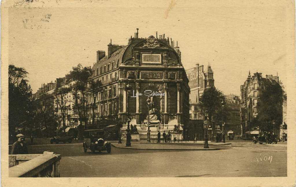 Yvon171 - PARIS en flanant.. Place et Fontaine St-Michel
